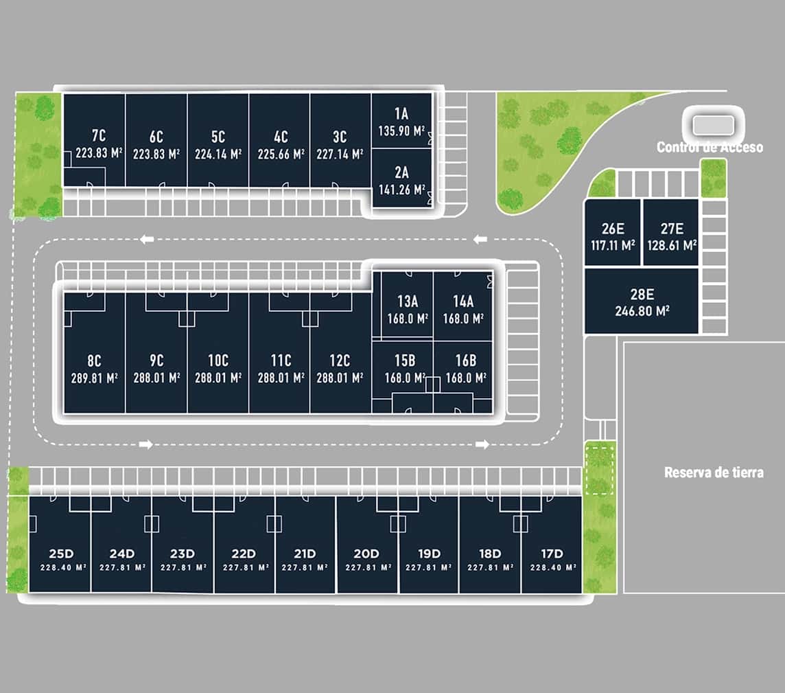 Plano de OfiBodegas